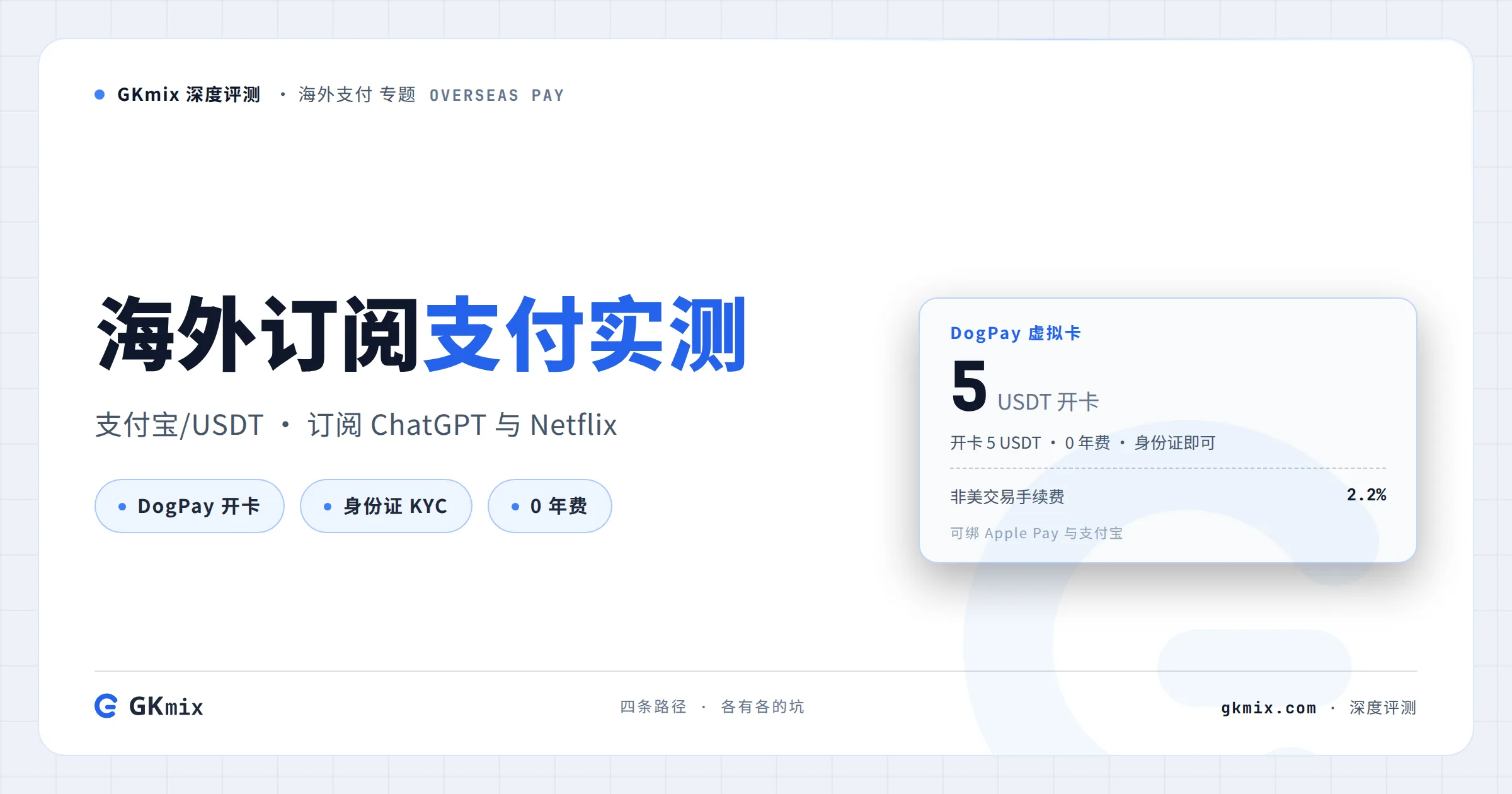 2026 支付指南:如何用支付宝/USDT 订阅 ChatGPT Plus & Netflix? 封面图