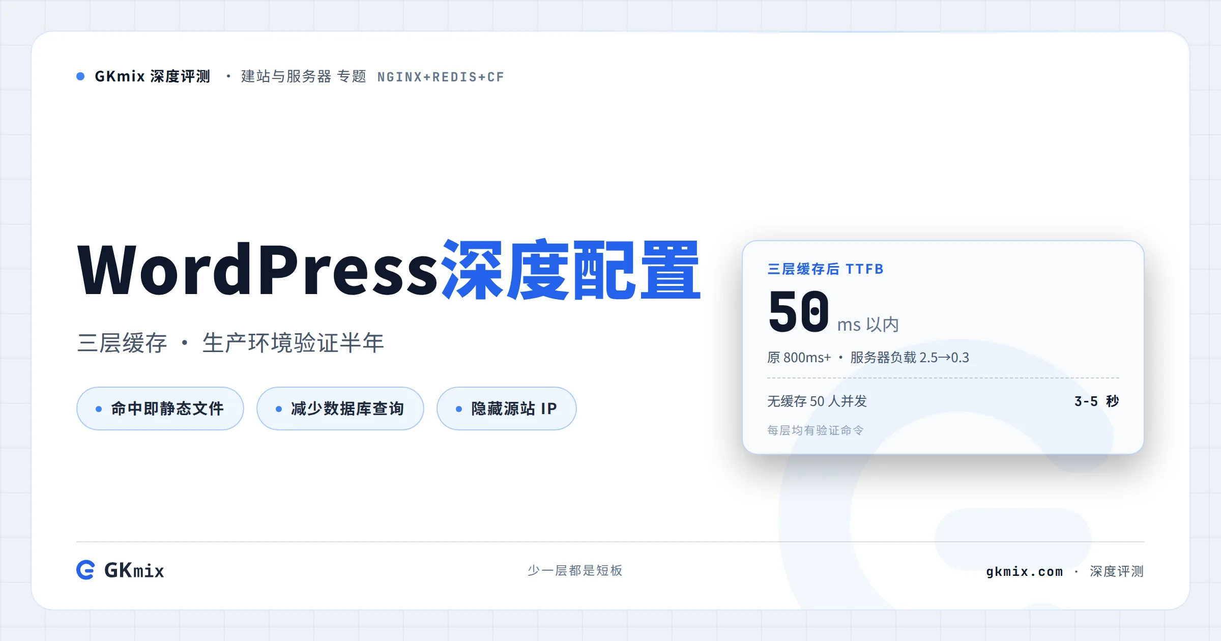 wordpress cache configuration